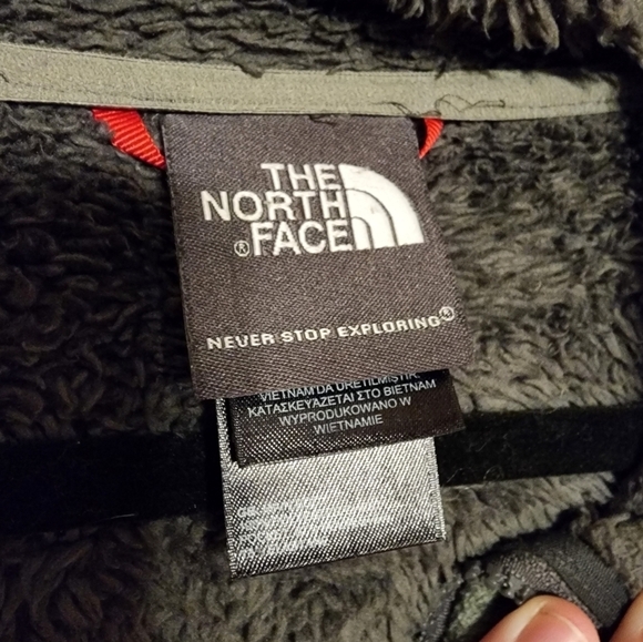 The North Face mens fleece jacket grey size XXL - Picture 7 of 9